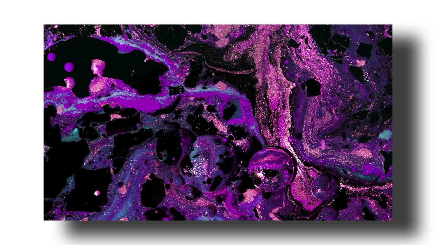Pintura líquida de mármol y brillo