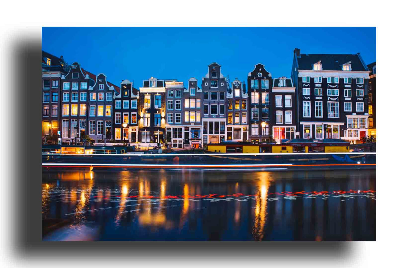 Casas típicas de Ámsterdam