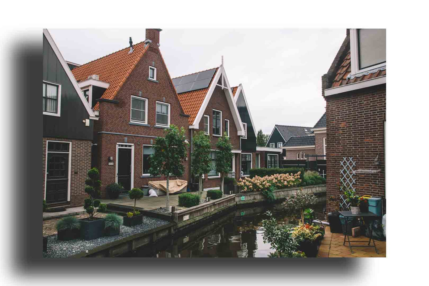 Hermosas Casas Coloridas en Volendam