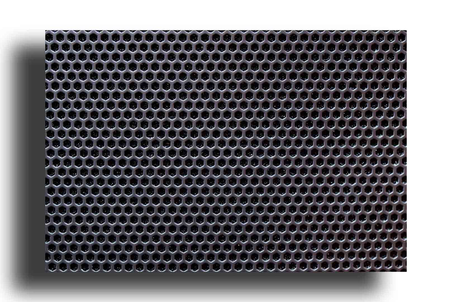 Rejilla de metal negro