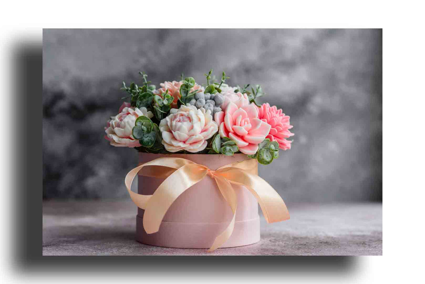Ramo de rosas brillantes
