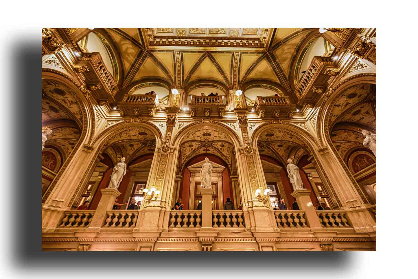 Interior de la Casa Teatral en Viena