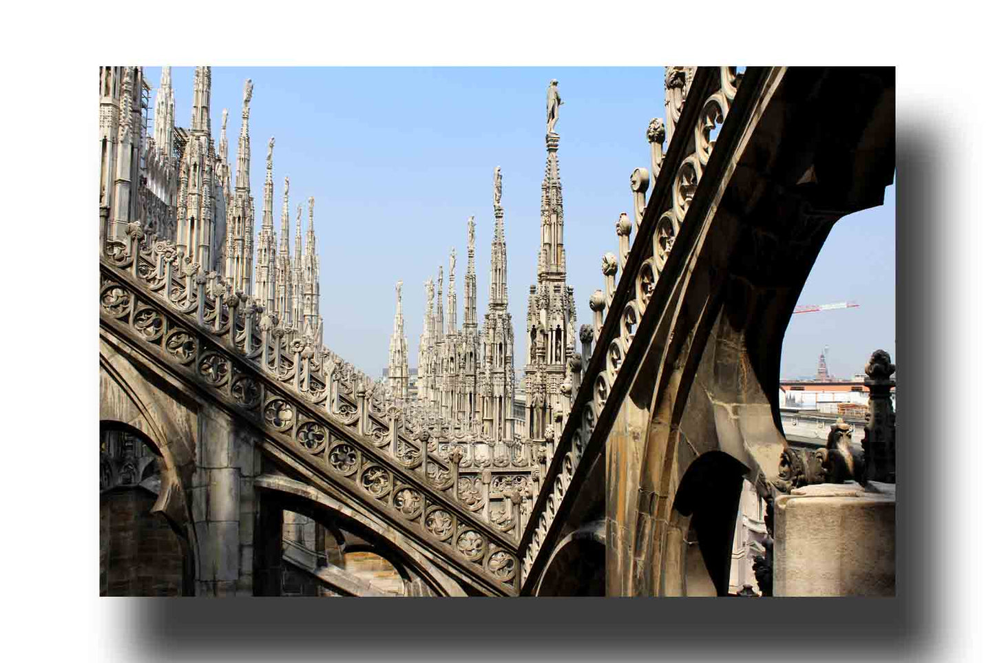 Agujas de la Catedral de Milán, Italia