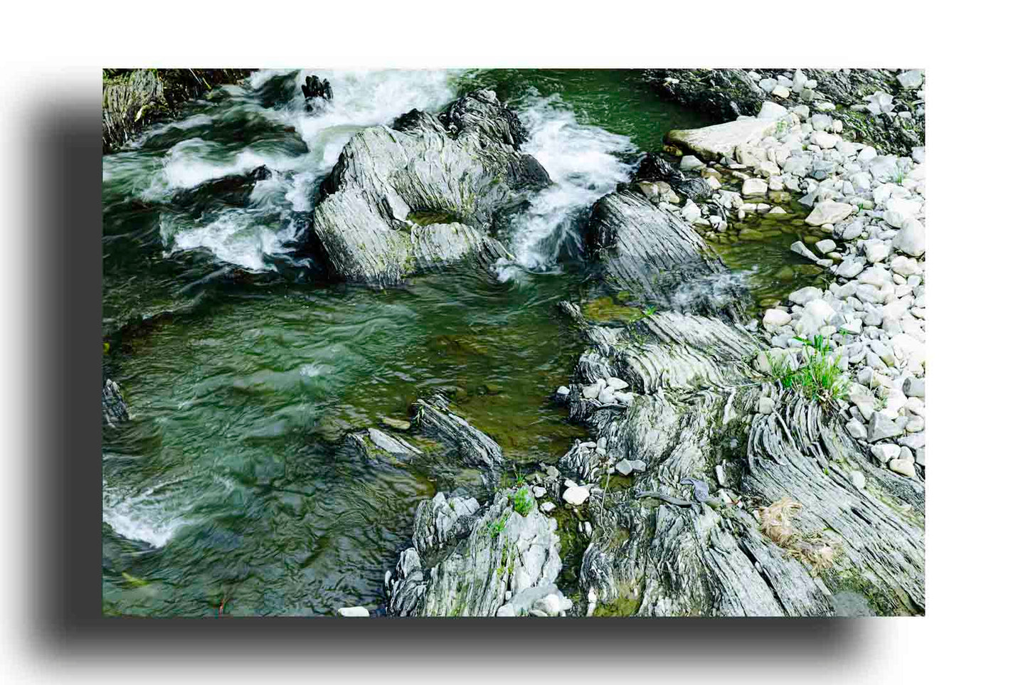 Textura de piedra con agua
