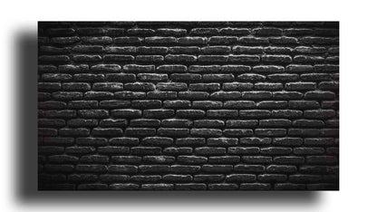 Pared de Ladrillo Negro