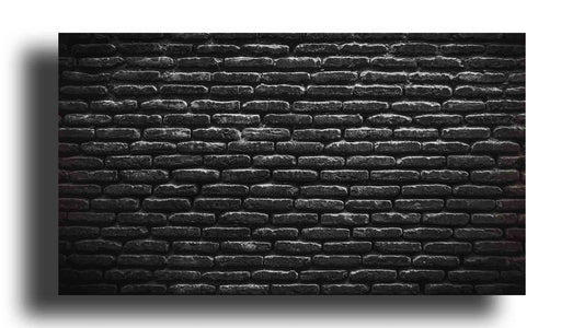 Pared de Ladrillo Negro