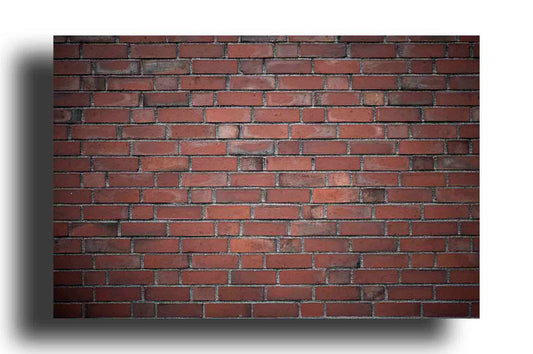 Pared de ladrillo y cemento