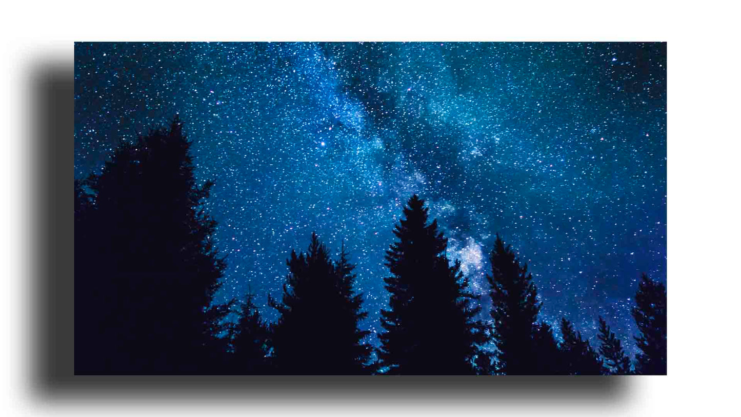 Estrellas Brillantes y Vía Láctea