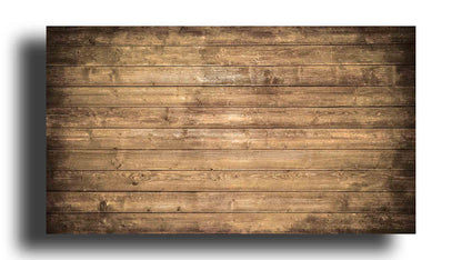 Tablones de madera marrón