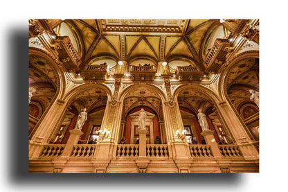 Interior de la Casa Teatral en Viena