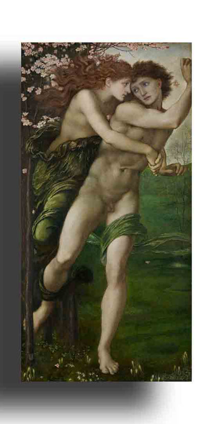 Adán y Eva en el jardín